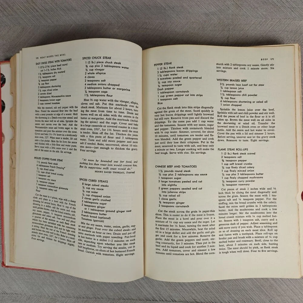 Ladies Home Journal Cookbook First Edition 1960 Vintage Cooking Local Ethnic
